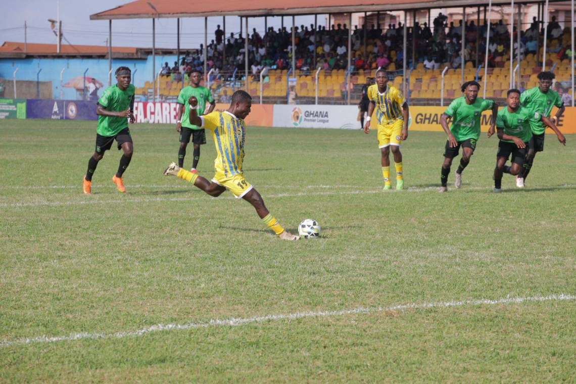 Berekum Chelsea Secure First Win of the Season with Confident 2–0 Victory Over Basake Holy Stars